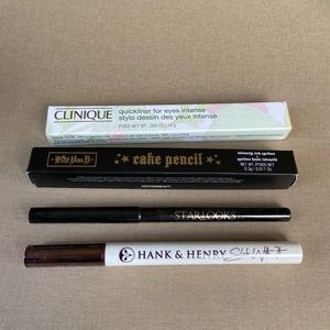 Eyeliner Bundle -Clinique, Kat Von D, Hank Henry